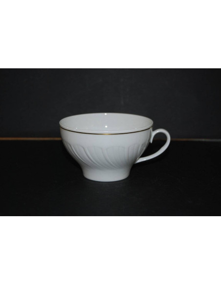 Irabia 198 Versalles Blanco Filo Oro Taza Té
