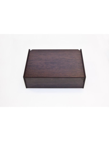 ESTUCHE MADERA WENGE PARA CUBERTERÍA DE 127 PIEZAS