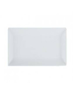 FUENTE RECTANGULAR 35x25 CMS. PORCELANA BLANCA